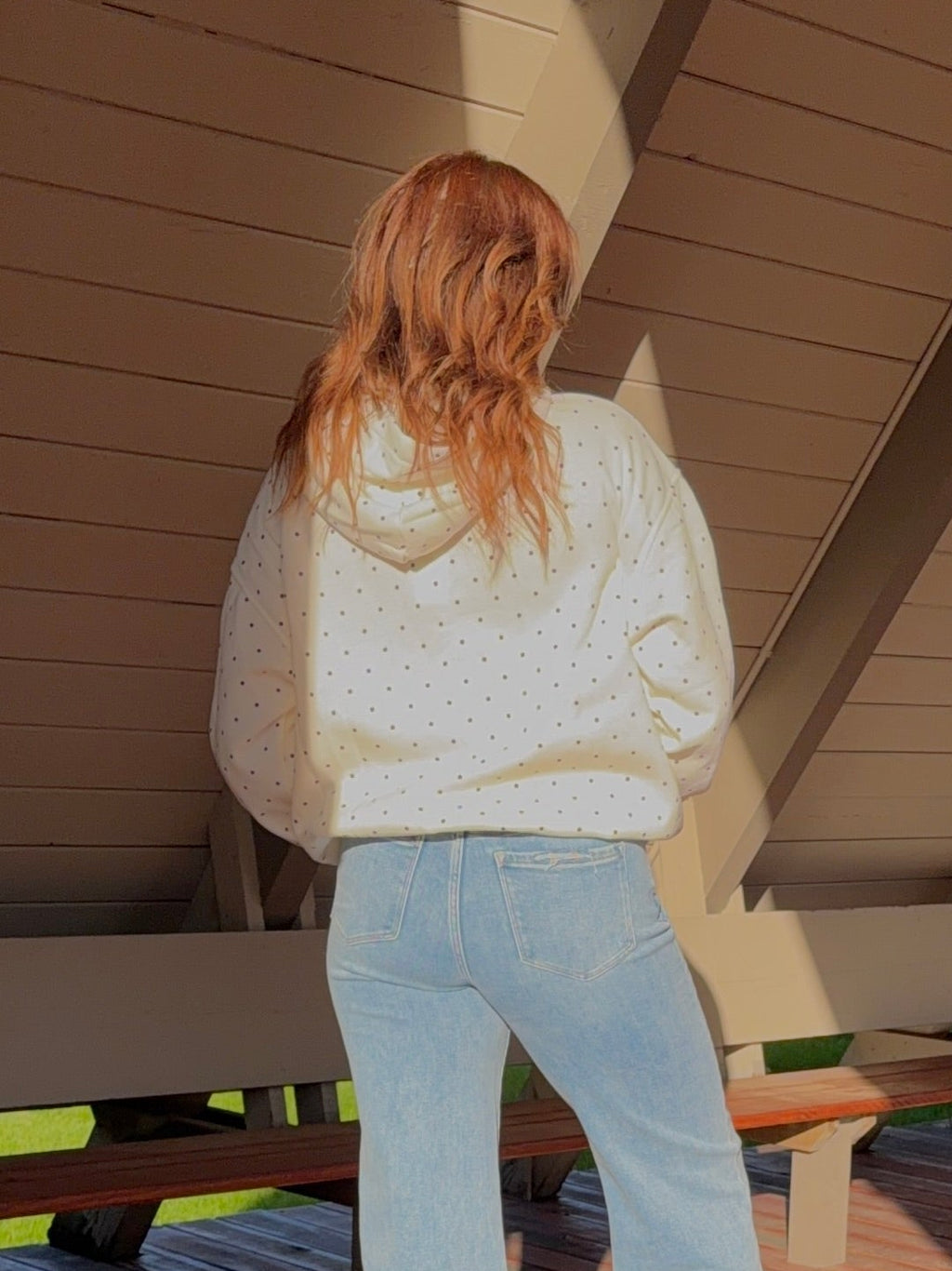 Roxy Polkadot Sweatshirt